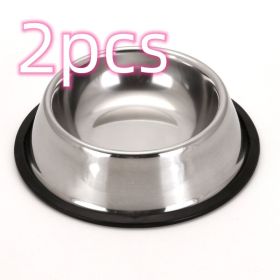 Classic Stainless Steel Bowls (Option: 30 Cm 2pcs)