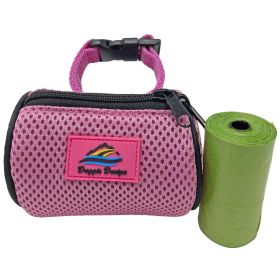 American River Poop Bag Holder (Color: Candy Pink, size: One size)