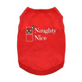 Naughty Dog Shirt (Color: Red, size: 3X-Large)